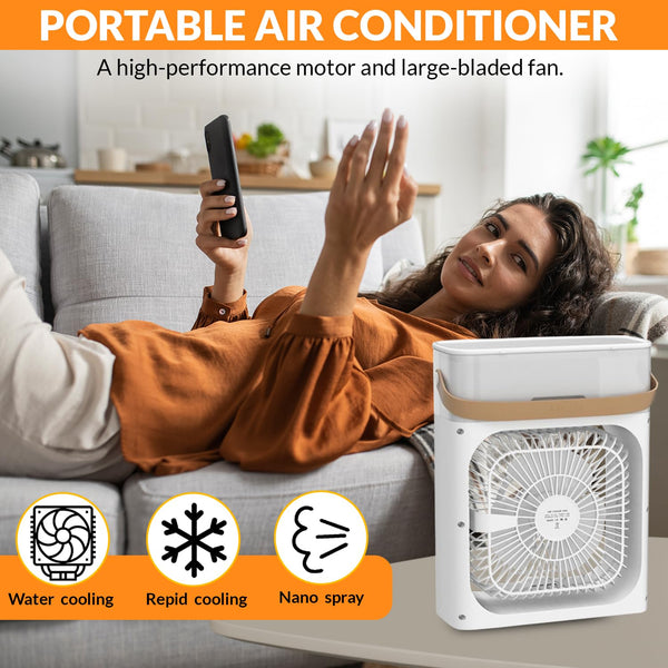 Cooling Fan With Ice